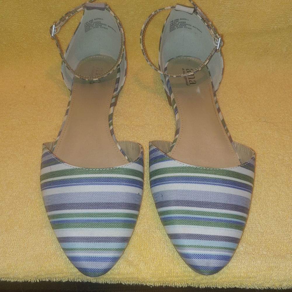 Ana Darell Ballet Flats with Ankle Strap